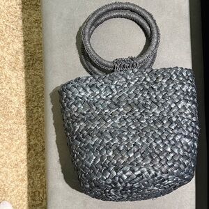 L*Space Charcoal Woven Tote